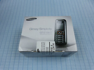 Samsung GT-E1081T Schwarz! Neu & OVP! Ohne Simlock! Versiegelt! RAR!