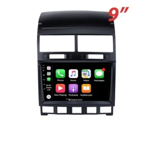 9" Wireless CarPlay Android Auto Sat Nav Nakamichi BT For VW Touareg 2004-10 SO - Picture 1 of 3