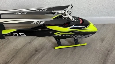 Cabezal de 3 hojas SAB GOBLIN 570 KYLE STACY EDITION BNF. ¡¡Raro!!! Foto 1 de 4