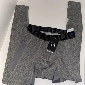 Under Armour Men's AVY COLDGEAR Gray Compression Leggings Size Medium NEW - Picture 1 of 8