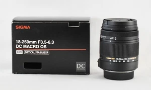 Sigma 18-250mm f/3.5-6.3 DC Macro OS HSM Lens - As new - Picture 1 of 7