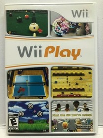 Wii Play Game Complete CIB (Nintendo Wii) with Manual - Tested Free Ship