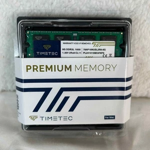 Timetec 32GB (4x8GB) DDR3L 1600MHz PC3L-12800 CL11 Memory RAM For Mac - Afbeelding 1 van 2