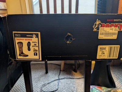 Rocky Trophy Series Bota Impermeable Pull-On Para Hombre 12M Roble Mossy Foto 1 de 3