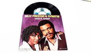 BILLY PRESTON & SYREETA WITH YOU I'M BORN AGAIN 7'' - Picture 1 of 1