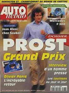 AUTO HEBDO Nr. 1103 17.09.1997 HONDA NSX 3.2 YVAN MULLER FIA-GT DONINGTON COLLARD - Bild 1 von 1