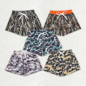 Pantalones cortos de baño de secado rápido para niños pequeños baúles camuflados - Imagen 1 de 12