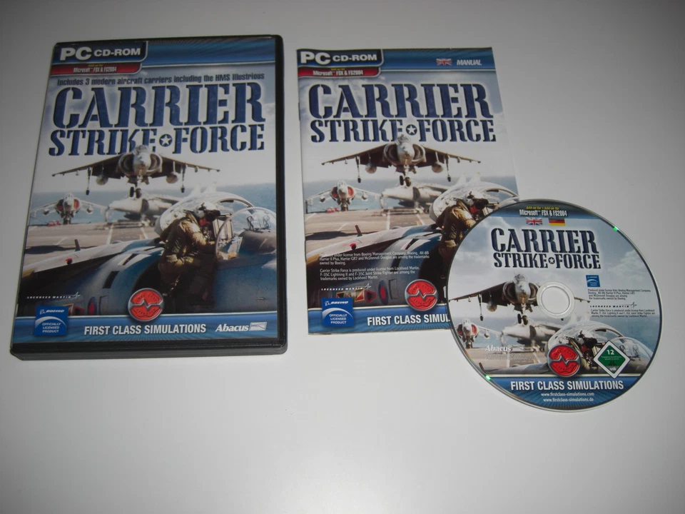 Carrier Strike Force PC Add-On Erweiterung Flugsimulator Sim 2004 X FS2004 FSX - Bild 1 von 1
