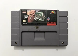 NFL Quarterback Club - Super Nintendo Entertainment System SNES - Cartridge ONLY - Picture 1 of 2