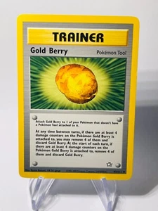 GOLD BERRY 2000 Pokemon Neo Genesis Trainer Uncommon POKÉMON 093/111 - Picture 1 of 2