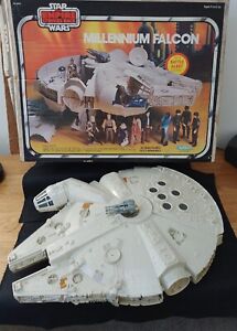 Vintage Kenner Star Wars 'Millenium Falcon' with box. Original & almost complete