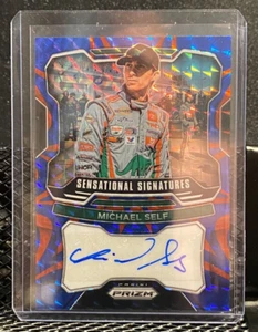 Michael Self (RC) 2022 Prizm  Sensational Signatures Reactive Blue  #57/99 - Picture 1 of 2