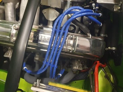 Triumph TR7 75>81 10mm ORIGINAL Formula Power RACE PERFORMANCE conjunto de cabos de ignição - Imagem 1 de 2