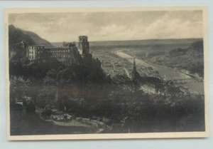 POSTCARD VINTAGE POSTCARD VIEW OF HEIDELBERG CASTLE GERMANY RPPC - Picture 1 of 2