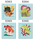5363 5364 5365 5366 Coral Reefs 35c Sheet Singles Set 4 From 2019 MNH - Buy Now