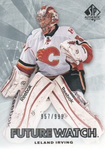 2011-12 SP Authentic Hockey #186 Leland Irving RC 957/999