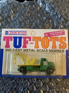 RARE LONE STAR TUF TOTS 2606 TT TOW TRUCK 1:118 IN BLISTER PACK UNPUNCHED - Picture 1 of 7