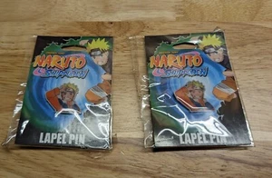Set di 2: Spilla risvolto smaltato da collezione Naruto Shippuden Shonen Jump 41014 Senza prezzo di riserva - Foto 1 di 2