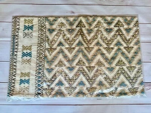 Pottery Barn Carlota Embroidered Lumbar Pillow Cover 16”x26” Cool Multi - Picture 1 of 8