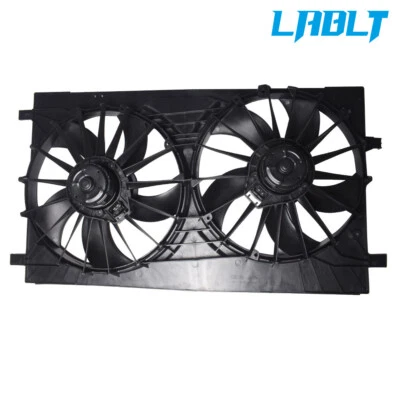 Ventilador de refrigeración del radiador LABLT negro para Dodge Caliber 2008-2013 Avenger 2007-2009 Foto 1 de 4