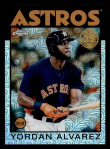 2021 Topps '86 Topps Silver Pack Chrome #86BC67 Yordan Alvarez - Picture 1 of 2