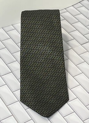 Corbata vintage Duchamp London para hombre 100 % seda hecha en Inglaterra púrpura a rayas Foto 1 de 4