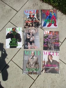 7 x Vogue, Zeitschrift, Mode, 2019, 2020, 2021,2024 - Bild 1 von 1