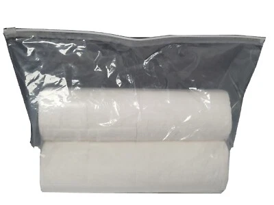 Slider Zip Lock  Clear Bags 22 x 16 x 3 MIL    Master box  600 pcs - Image 1 of 4