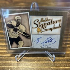 2005-06 Upper Deck Bee Hive -Ryan Whitney Auto (RC) - Signature Scrapbook