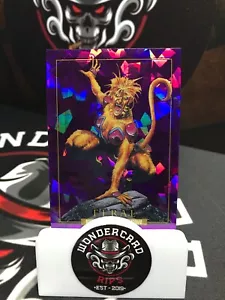 2024 UD SkyBox Marvel Masterpieces 1992 Platinum - Purple Crystals #55 FERAL 🔥 - Picture 1 of 2