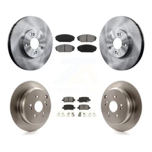 Front Rear Disc Brake Rotors & Semi-Metallic Pad Kit For 2002-2004 Honda Odyssey - Picture 1 of 8