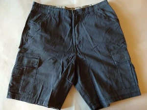 New Vintage Wrangler Cargo Shorts Mens 36x9 Gray Hero Summer Camping Fishing  - Picture 1 of 8
