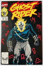 Ghost Rider #10 • KEY 1st Appearance Of Zodiac! 1st Stig! Classic Cover!