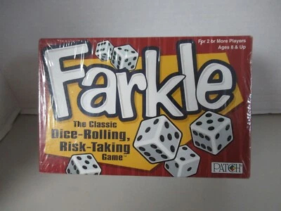 "FARKLE"   The Classic Dice Rolling Risk Taking Game   By  Patch   NEW IN BOX - Image 1 of 4