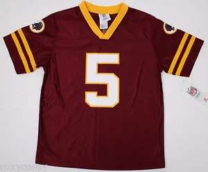NFL Washington Redskins Jungen #5 McNabb Trikot Größe Large 12-14 Neu mit Etikett - Bild 1 von 2