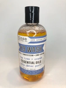 HUNDESHAMPOO NATÜRLICHES VEGANES ÄTHERISCHES ÖL K-9 hypoallergen 8 OZ REINIGER - Bild 1 von 2