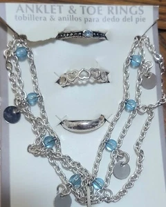 Anklet And Toe Rings - Picture 1 of 2