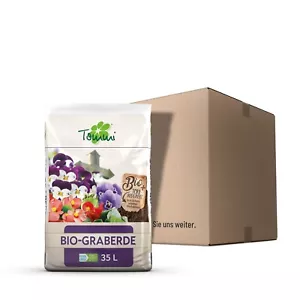 Bio Graberde Erde Grabstätte Grab Friedhof Beet Abdeckerde Pflanzerde 35l Sack - Bild 1 von 5