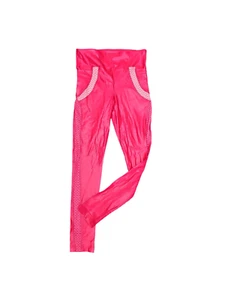 Legging Koral Rosa Caliente Cintura Alta Dinámico Dúo Lustroso Talla Pequeña - Imagen 1 de 9