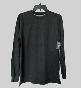 New Men's Small Beverly Hills Polo Club Gray Long Sleeve Soft T-Shirt Heritage - Picture 1 of 2