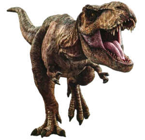 Toppers de glaseado comestibles y decoración para pasteles y cupcakes - temática de dinosaurio T Rex - Imagen 1 de 1