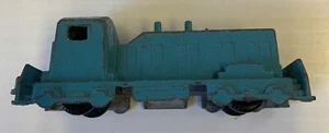 Vintage Diecast Metal MidgeToy 'Blue Freight Train Engine' Toy, Rockford IL U - Bild 1 von 6
