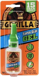 Gorilla Super Glue Gel, 15 Gram, Clear, (Pack of 1) - Picture 1 of 1