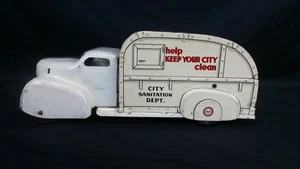 VINTAGE MARX TOYS GMC CAB CITY SANITÄRABTEILUNG. Müllwagen 30er-40er Jahre - Bild 1 von 9