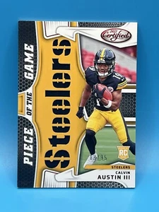 Calvin Austin III Rookie 13/99 Piece Of The Game 2022 Panini-Certified Red (RC) - Picture 1 of 3