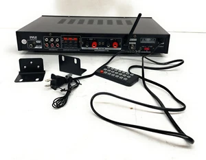 PYLE Home Theater Amplifier Audio Receiver System with Bluetooth, Black, PDA7BU - Picture 1 of 6