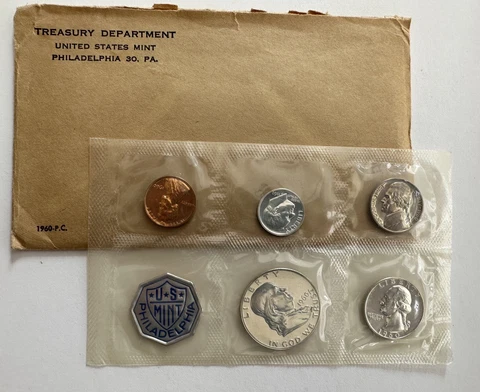 1960 US Mint Proof Set (001) Cover