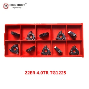 10P 22ERM 4,0TR TG1225 CNC Metallschneidwerkzeuge Gewinde Hartmetalleinsätze für SNR - Bild 1 von 6