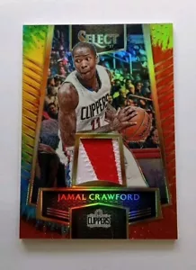 2016-17 16 Panini Select Swatches Jamal Crawford Clippers Tie-Dye Prizm Patch 25 - Picture 1 of 2