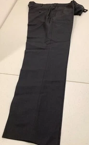 John Henry Modern Fit Black Slacks Dress Pants 36x30 100% Polyester NWT - Picture 1 of 9